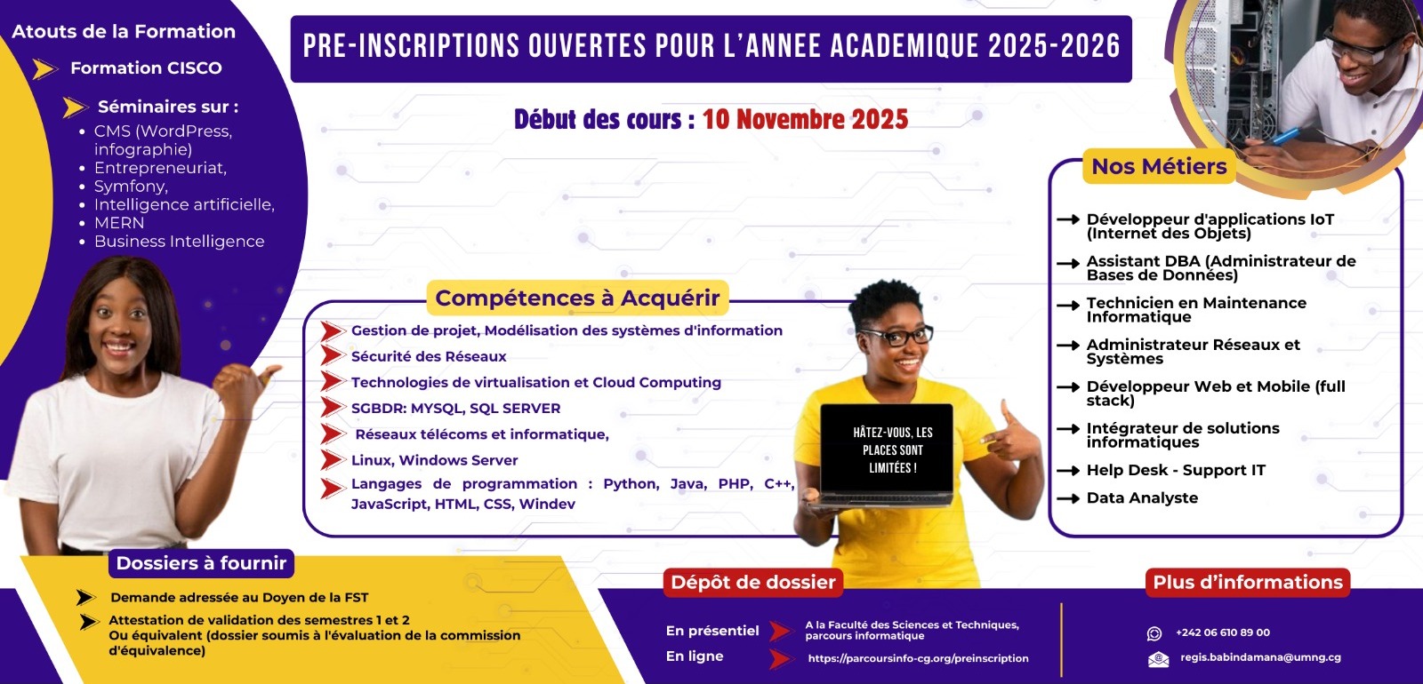 Couverture Préinscription 2025-2026